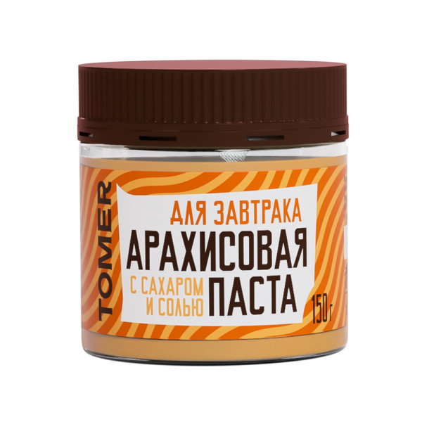 №1 Фабрика Томер   Арахисовая паста, 150г в Обнинске