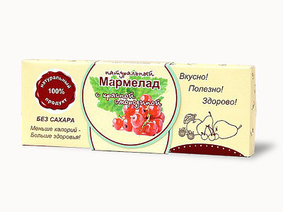  Мармелад натуральный "Красная смородина" 140г в Обнинске